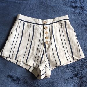 skylar+madison striped shorts